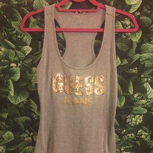 Gently used Guess Gray Tank Top